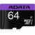 ADATA Premier microSDXC AUSDX64GUICL10-RA1 64GB - фото 1