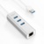 ANKER Aluminum 3-Port USB 3.0 with Ethernet Hub - фото 1