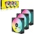 Corsair iCUE LINK QX120 RGB Black Triple Pack - фото 1