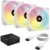 Corsair iCUE LINK QX120 RGB White Triple Pack - фото 3