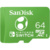 SanDisk Nintendo Switch Licensed Card microSDXC 64GB SDSQXAO-064G-GN6ZN - фото 1