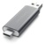 Satechi Aluminum Type-C USB 3.0 and Micro/SD Card Reader - фото 8