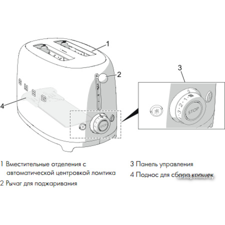 Kt 206a u тостер схема