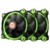 Thermaltake Riing 12 LED Green (3 fans pack) - фото 1