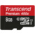 Transcend microSDHC Class 10 Premium UHS-I 400x with adapter 8GB - фото 1