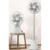 Xiaomi Five Mute Telescopic Shaking Fan - фото 6