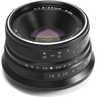 7artisans 25mm f/1.8 X Mount