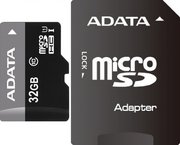 ADATA карта памяти microsd 32gb microsdhc class 10 uhs-i ausdh32guicl10-ra1 adapter 580752 фото