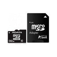 ADATA MicroSDHC (Class 10) 32GB with adapter