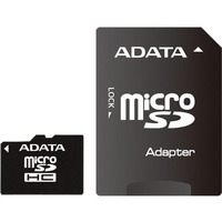 ADATA MicroSDHC (Class 4) 16GB with adapter