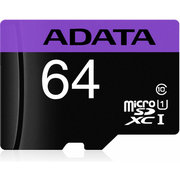 ADATA Premier microSDXC AUSDX64GUICL10-R 64GB фото