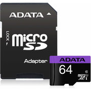 ADATA Premier microSDXC AUSDX64GUICL10-RA1 64GB фото