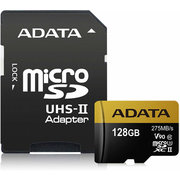 ADATA Premier One microSDXC UHS-II U3 Class 10 128GB with adapter фото