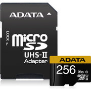 ADATA Premier One microSDXC UHS-II U3 Class 10 256GB with adapter фото