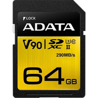 ADATA Premier One SDXC UHS-II U3 Class 10 64GB