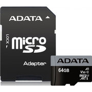 ADATA Premier Pro microSDXC AUSDX64GUI3V30SA1-RA1 64GB фото