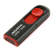 ADATA USB Flash Drive 32Gb - C008 Classic Black-Red AC008-32G-RKD 571263 фото