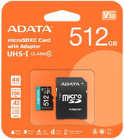 ADATA Premier AUSDX512GUICL10A1-RA1 microSDXC 512GB фото