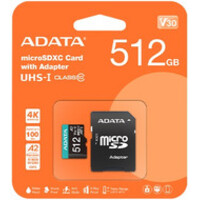 ADATA Premier AUSDX512GUICL10A1-RA1 microSDXC 512GB