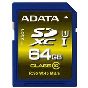 ADATA Premier Pro SDXC Class 10 UHS-I U1 64GB фото