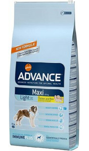 Advance Light Maxi Chicken/Rice 15 kg фото