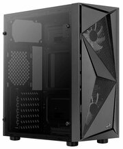 AeroCool Glider Tempered Glass Black фото