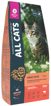 All Cats Adult Cat Beef фото