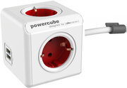 Allocacoc PowerCube Extended USB 1402RD/DEEUPC фото