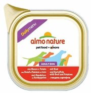 Almo Nature Daily Menu, говядина, с картофелем фото