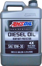 Amsoil Heavy-Duty Synthetic Diesel 10W-30 3.78 л фото