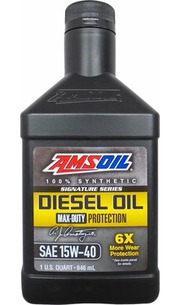 Amsoil Max-Duty Synthetic Diesel 15W-40 0.946 л фото