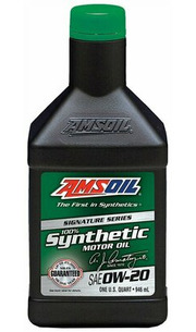 AMSOIL Signature Series Synthetic Motor Oil 0W-20 фото