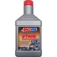 Amsoil Synthetic V-Twin Motorcycle Oil 20W-40 0.946 л