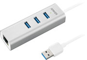 ANKER Aluminum 3-Port USB 3.0 with Ethernet Hub фото