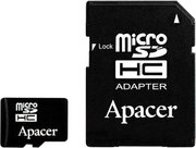 Apacer microSDHC UHS-I Class 10 + SD adapter фото