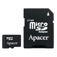 Apacer microSDXC Card Class 10 UHS-I U1 64GB + SD adapter