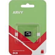 Arvy MicroSDHC 4 Сlass 8GB фото