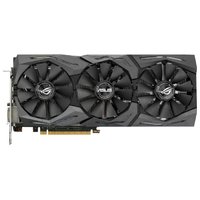 Asus GeForce GTX 1080 1695Mhz PCI-E 3.0 8192Mb 11010Mhz 256 bit DVI 2xHDMI HDCP Strix OC