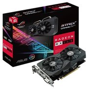 ASUS Radeon RX 560 1275Mhz PCI-E 3.0 4096Mb 7000Mhz 128 bit DVI HDMI HDCP Strix Gaming фото