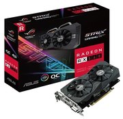 ASUS Radeon RX 560 1326Mhz PCI-E 3.0 4096Mb 7000Mhz 128 bit DVI HDMI HDCP Strix Gaming OC фото