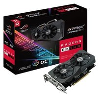 Asus Radeon RX 560 1326Mhz PCI-E 3.0 4096Mb 7000Mhz 128 bit DVI HDMI HDCP Strix Gaming OC