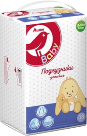 Auchan Diapers 7 / 64 pcs фото