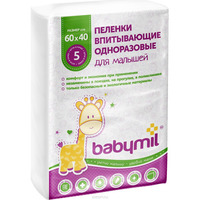 Babymil пелёнки 60х40 (5)