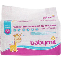 Babymil пелёнки 60х60 (30)