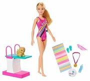 Barbie Dreamhouse Adventures Swim ‘n Dive Чемпион по плаванию, 29 см, GHK23 фото