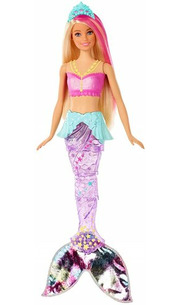 Barbie Dreamtopia Sparkle Lights Mermaid GFL82 фото