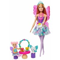 Barbie Dreamtopia Заботливая принцесса Чаепитие, GJK50