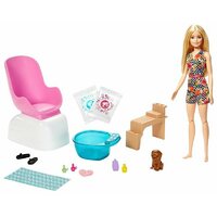 Barbie Mani-Pedi Spa Блондинка, GHN07