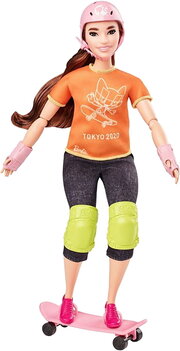 Barbie Olympic Games Tokyo 2020 Skateboarder GJL78 фото