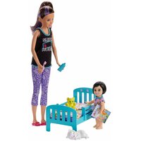 Barbie Skipper Babysitters Inc.Няня Скиппер, кроватка для малышки, GHV88